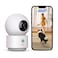 AOSU 2K Security Camera Indoor, Baby Monitor Pet Camera 360-Degree for Home Security,Camera with 5/2.4 GHz Wi-Fi Router, One-Touch Call, Smart Motion Tracking, IR Night Vision, Compatible with Alexa