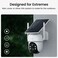 AOSU Security Cameras Outdoor Wireless, 4 Cam-Kit, No Subscription, Solar-Powered, Home Security Cameras System with 360&deg; Pan &amp; Tilt, Auto Tracking, 2K Color Night Vision, Easy Setup, 2.4 &amp; 5GHz WiFi