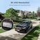 AOSU - Wired Floodlight Camera, 3K UHD Outdoor Security Camera, 360&deg; Coverage Surveillance, 24/7 Recording, Motion Detection, 2600 Motion Activated Floodlight