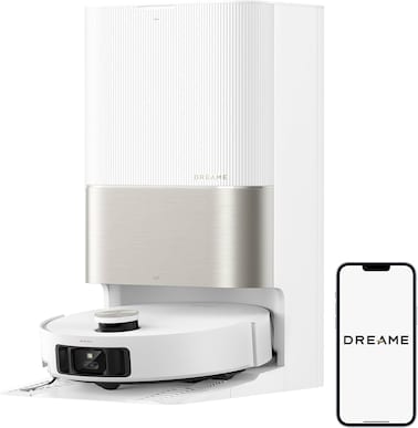 Dreame X50 Ultra Complete Robot Vacuum And Mop With Self-Cleaning, Liftable LDS, Clean Under Low Furniture, Cross Barriers Upto 6cm, AI Camera, Upto 20, 000Pa, Detangling Brush, Voice Control