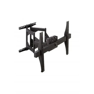 BEETEC Double Arms Swivel TV Wall Mount for 65"-120" TVs up to 150 kg, VESA 600x400, Full-Motion with Tilting and Swiveling Arms, Black   TF-CMW-380S