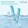 MySmile Mouthwash for Sensitive Teeth, Nano Hydroxyapatite Mouth Wash Travel Size, Fluoride Free Alcohol-Free Remineralizing for Enamel Strength Oral Rinse, Fresh Mint Flavor, 30 Packets 0.41 Fl Oz