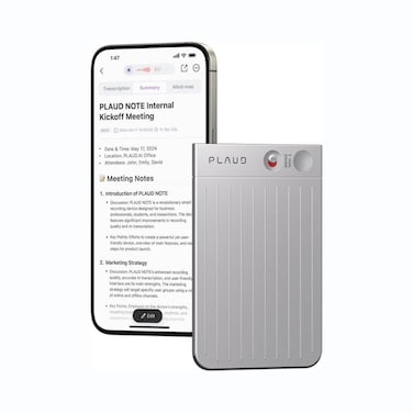 PLAUD Note AI Voice Recorder   AI-Powered Transcription &amp; Recording
Silver