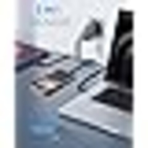 Moxedo Volton II 70W Fast Charger with USB-A, 2x USB-C Ports, 3-in-1 Wall Charging Hub PD 3.0 Fast GaN Charger UK Plug- Charge 3 devices simultaneously - Phone, Laptop, Tablet