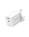 Moxedo Volton Pro PD GaN Charger 45W PD 3.0 with Dual USB-C Ports Adapter Wall Charger for iPhone, Samsung, Huawei and More