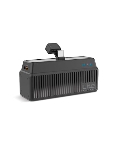 Moxedo Lite Mini-Pocket Power Bank 20W Fast Charging Power Delivery with USB-C Connector and Foldable Phone Stand Compatible for iPhone 16/15 /15 Pro Max/Samsung/Android