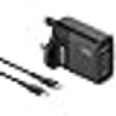 Moxedo Lite 65W GaN Charger Dual USB-C Port / 1 USB-A Port Fast Charging PD 3.0 with USB-C to USB-C 1.2 Meter Cable Compatible for iPhone Series, iPad Pro 12.9, 11, MacBook, Samsung Galaxy S24, Pixel