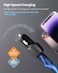 Moxedo Lite 38W Car Charger PD 3.0 with USB-C and USB-A Ports Fast Charger Compatible for Android, IOS and other Smartphone Devices