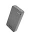 Remson Revo Charge 20000mAh Portable Power Bank 20W Power Delivery Dual USB-C Output with Leather Exterior Design Compatible for iPhone Tablet Samsung (Gray)