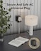 Remson Omni Plug PD GaN 45W World to UK Universal Travel Adapter with 3 USB-C/ 1 USB-A Ports and 1 AC Socket