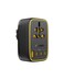 Remson Omni Plug PD GaN 45W World to UK Universal Travel Adapter with 3 USB-C/ 1 USB-A Ports and 1 AC Socket