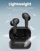 Moxedo True Wireless Earbuds S5 Bluetooth 5.4 ENC Technology 7 Hours Playing Time 300 mAh Charging Case with Built-in 4 Powerful Microphones (Black)