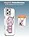 Moxedo Magnetic Protective Case Scratch Resistant Drop Protection with Built-in Extendable Grip Stand Compatible for iPhone 16 Pro 6.3 inch (Pink)