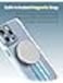 Moxedo Magnetic Protective Case Scratch Resistant Drop Protection Technology Compatible for iPhone 13 Pro Max 6.7 inch (Light Blue)