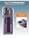 Moxedo Magnetic Protective Case Scratch Resistant Drop Protection Technology Compatible for iPhone 14 Pro Max 6.7 inch (Purple)