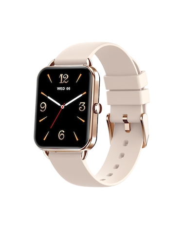 
Moxedo Luna Smart Fitness Tracker, 1.65'' Amoled HD Display Smart Watch for women, 100+ Sport Modes, Bluetooth Calling, Waterproof, Heart Rate, Oxygen For iOS/Android - Rose Gold