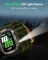 Moxedo Warrior Bluetooth Smart Watch, 2&quot; IPS HD Display, Military-Grade Fitness Watch, Direct Calling, 600mAh Long Battery, Android and IOS, IP68 waterproof with LED Flash - Green