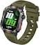 Moxedo Warrior Bluetooth Smart Watch, 2" IPS HD Display, Military-Grade Fitness Watch, Direct Calling, 600mAh Long Battery, Android and IOS, IP68 waterproof with LED Flash - Green