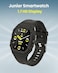 Moxedo Junior Smart Watch for Kids, 1.7&rdquo; Big HD Screen Bluetooth SmartWatch for Boys/Girls - 5-day Battery, IP67 waterproof, 6 Watch Faces, 22 Sport Modes, Alarm and Games (Black)
