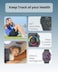 Moxedo Nitro Smart 2.13&rdquo; Amoled Display 50+ Watch Faces 120+ Sports Modes Fitness Tracker with Built-in Multi-System GPS Technology