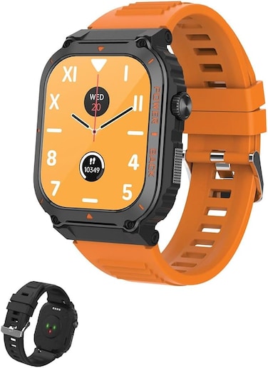 Moxedo Nitro Smart 2.13&rdquo; Amoled Display 50+ Watch Faces 120+ Sports Modes Fitness Tracker with Built-in Multi-System GPS Technology