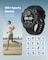 Moxedo Revoltt SmartWatch for Men For Android/iOS - 1.43&rdquo; HD Round Dial - Bluetooth, 300mAh 6Day Battery, 5Hr Talk Time, Metallic Case, Silicon Strap, Fitness Tracking - Titanium