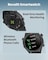 Moxedo Revoltt SmartWatch for Men For Android/iOS - 1.43&rdquo; HD Round Dial - Bluetooth, 300mAh 6Day Battery, 5Hr Talk Time, Metallic Case, Silicon Strap, Fitness Tracking - Titanium