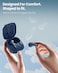Moxedo True Wireless Earbuds S5 Bluetooth 5.4 ENC Technology 7 Hours Playing Time 300 mAh Charging Case with Built-in 4 Powerful Microphones (Blue)