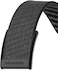 Moxedo Fit-Weave Nylon Braided Band Adjustable Replacement Strap Compatible with Whoop 4.0 Wearable Health and Fitness Tracker - Gray Black