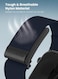 Moxedo Hybrid Fit-Weave Nylon Braided Band Adjustable Replacement Strap Compatible for iWatch and Whoop 4.0 Wearable Health and Fitness Tracker -Blue