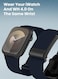 Moxedo Hybrid Fit-Weave Nylon Braided Band Adjustable Replacement Strap Compatible for iWatch and Whoop 4.0 Wearable Health and Fitness Tracker -Blue