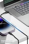 Moxedo Lite 20W GaN Charger USB-A/USB-C Ports Fast Charging PD 3.0 with USB-C to Lightning Cable 1.0 Meter Cable Compatible for iPhone 14 13 12 11 Series/XR/XS/X/8/iPad/Air Pods Series.