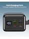 Moxedo Lite Multi-Port 50,000 mAh PD 20W Mini Power Station Fast Charging 2 USB-C / 2 USB-A Ports Portable with Built-in LED Flash Light and Lanyard