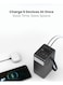 Moxedo Lite Multi-Port 70,000 mAh PD 20W Mini Power Station Fast Charging 2 USB-C / 4 USB-A Ports Portable with Built-in LED Flash Light and Lanyard