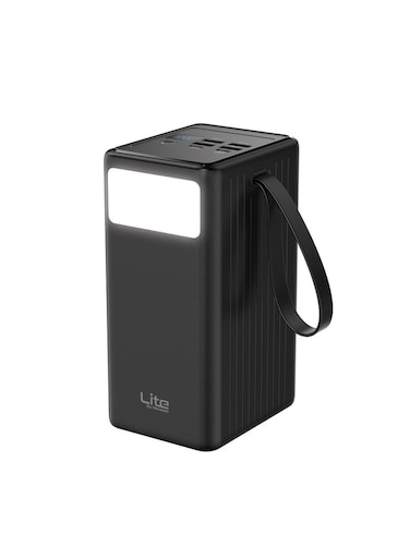 Moxedo Lite Multi-Port 70,000 mAh PD 20W Mini Power Station Fast Charging 2 USB-C / 4 USB-A Ports Portable with Built-in LED Flash Light and Lanyard