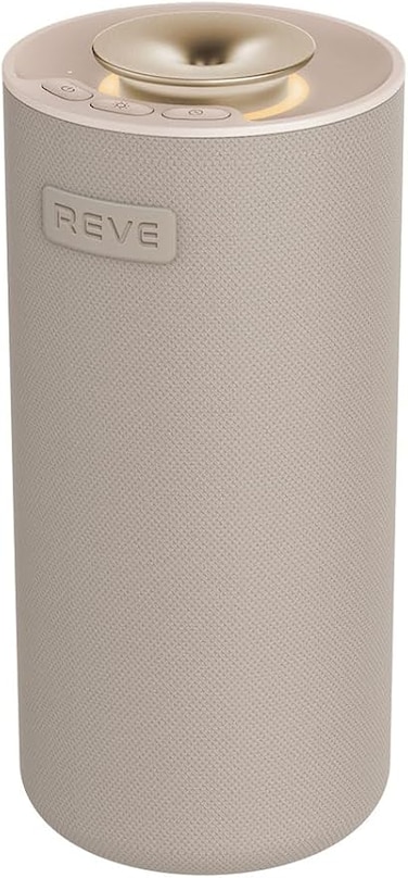 REVE Car Scent Diffuser Long Lasting Fragrance Device for Home and Car Waterless Aromatherapy Essential Oil Diffuser 10 Hrs Working Time Rechargeable with Built-in LED Light