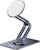 Moxedo Holdex Mobile Phone Stand 360° Rotatable Magnetic Phone Holder Aluminium Alloy for Desk Compatible for iPhone 16 15 14 13 12 Series Fit for Al 5.8” to 7.1” Devices