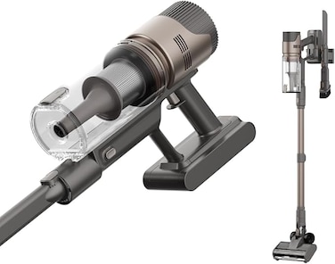 Moxedo Vyclone Cordless Vacuum Cleaner 600W BLDC Motor Power 30K PA Strong Suction with LED Lights 1.0L Dust Container Handheld Stick Portable Light Weight Cleaner