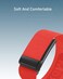 Moxedo Fit-Weave Nylon Braided Band Compatible for Whoop 5.0 Health and Fitness Tracker Adjustable Replacement Breathable Nylon and Odor Resistant Strap Band - Orange