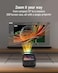 Moxedo Nova Smart Android Projector Support 4K UHD Android OS 12.0 Wi-Fi 5G Bluetooth 5.4, 1080P, 300 Ansi Lumens Brightness Auto Keystone Correction with Built-in 3W Speaker for Home and Outdoor