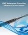 Moxedo Oravibe Electric Portable Rechargeable Toothbrush IPX7 Waterproof, 2 Mins 3 Brushing Modes, 22000VPM with 4 Brush Head