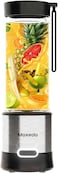 Moxedo Portable Blender, 16500RPM USB Rechargeable, 6 Stainless Steel Blades, Self-Cleaning Mini Smoothie Maker