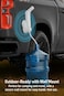 Moxedo Portable Electric Bidet Sprayer, Dual-Mode Water Jet, USB-C Rechargeable, Wall Mount, LED Indicator, IPX5 Water Resistant, for Camping and Travel