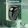 ZIKR Smart Tasbih Zikr Ring, Adjustable Size 18mm/20mm/22mm Digital Finger Rings, OLED Display Ring Counter, Waterproof Finger Counter for Muslims Prayer Time Reminde