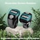 ZIKR Smart Tasbih Zikr Ring, Adjustable Size 18mm/20mm/22mm Digital Finger Rings, OLED Display Ring Counter, Waterproof Finger Counter for Muslims Prayer Time Reminde