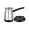 DENX Electric Turkish Coffee Pot 650W, 0.5L Stainless Steel Coffee &amp; Tea Maker, 360&deg; Rotating Base, Fast Heating Arabic Coffee Maker, Boil-Dry Protection
