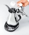 DENX DX2045 Electric Arabic Coffee Pot Set, 600ml Stainless Steel Coffee &amp; Tea Kettle with Heating Base, 800W Fast Boiling Electric Dallah for Arabic Coffee, Tea, Milk &amp; Hot Water, UK Plug