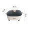 DENX 6L Multifunction Electric Pot, 1600W Fast Heating Electric Cooking Pan with Non-Stick Coating, Adjustable Temperature Control, Glass Lid, Multi Cooker for Frying, Boiling &amp; Steaming