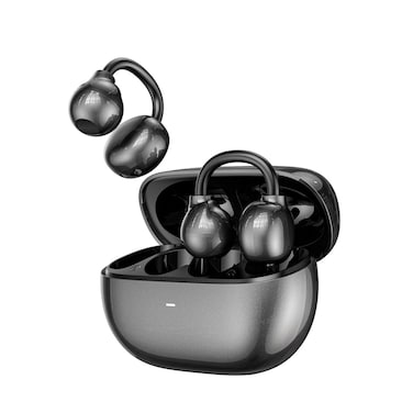 Ai OWS Ai301 Open-Ear Wireless Earbuds, Clip-On Bluetooth Headphones with Triple-Balanced HD Sound for Clear Calls &amp; Music, 360&deg; Spatial Audio, Total 21H Playtime with Type-C Charging