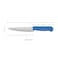 Kitchen Master 6 Inch Stainless Steel Professional Chef Knife (Blue)   NSF Certified for Fish/Seafood Prep, KMK002
